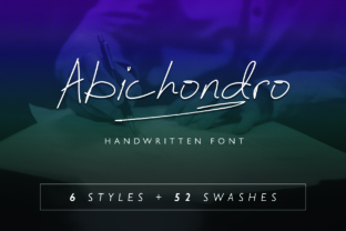 Abichondro Script: The Elegant Signature Typeface for Boutique Creators