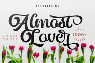 Almost Lover: A Bold Script Handwritten Font for Display Design