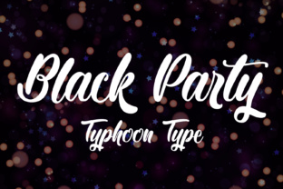 Black Party Font Review: Stylish Script for Social Campaigns
