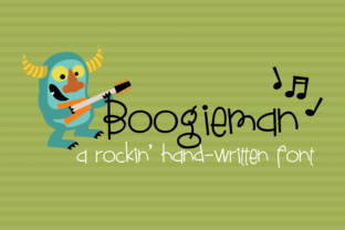 Boogieman: The Youthful Handwritten Font for Vibrant Brand Headlines