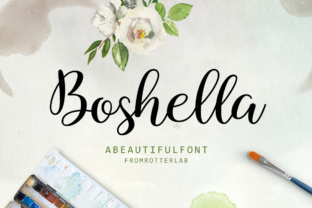 Boshella Script: Modern Handwritten Type for Editorial Design