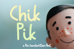 Chik Pik: A Handmade Script for Editorial Branding