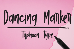 Dancing Marker: The Script Handwritten Font for Approachable Digital Design