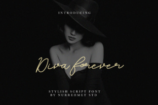 Diva Forever: The Elegant Script Font for Editorial Design