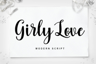 Girly Love Typeface: A Designer’s Take on Modern Handwritten Script Fonts