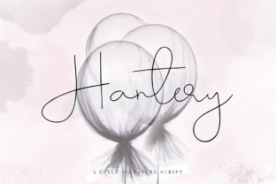 Hantery: The Signature Script Font for Elevated Brand Identity