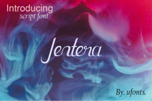 Jentera: A Beautiful Handwritten Font for Unique Craft Designs