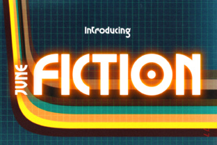 JVNE Fiction Display Font Review for Editorial Design
