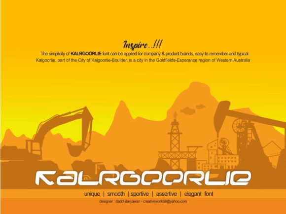 Kalgoorlie Typeface: A Minimalist Sans Serif for Brand Clarity