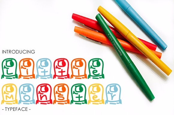 Little Monster Typeface: A Quirky Display Font for Brand Identity