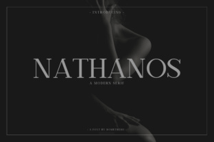 Nathanos: A Modern Serif Typeface for Editorial Design