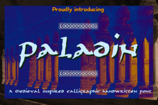 Paladin Medieval Calligraphy Font for Elegant Branding