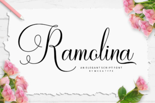 Ramolina Script Typeface for Elegant Web Design