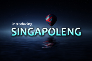 Singapoleng Typeface for Clean Brand Identity Projects