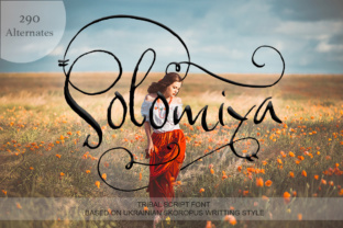 Solomiya Display Script Font for Sophisticated Branding