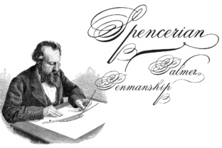 Spencerian Palmer Typeface for Elegant Handmade Designs