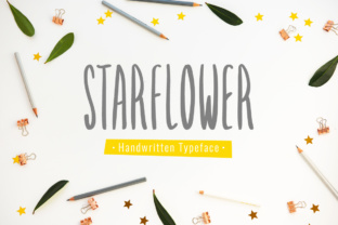 Starflower: A Script Handwritten Font for Modern Web Design