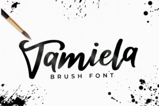 Tamiela: The Handmade Brush Script for Editorial Headlines
