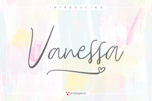 Vanessa Script Font Review for Modern Campaign Design
